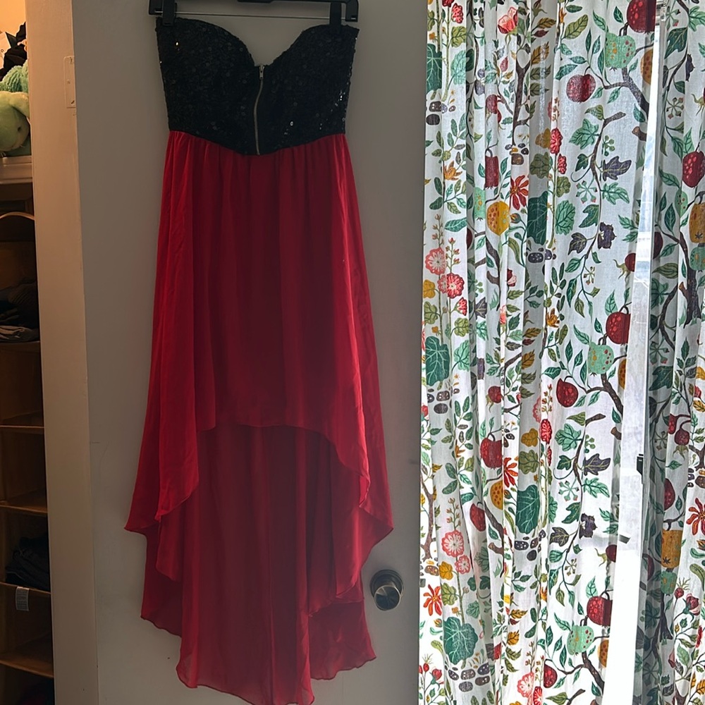 Windsor hi-low juniors dress